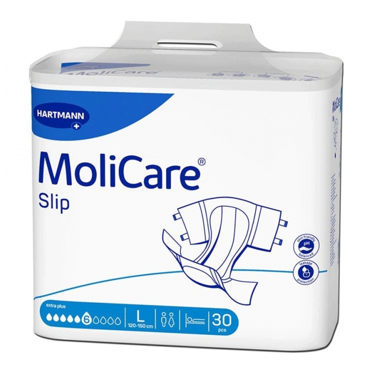 Hartmann Σλιπ ακράτειας MoliCare Slip 6 σταγόνων Large (30 τεμάχια)