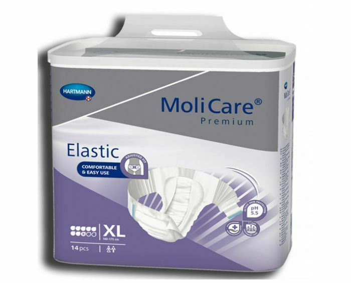Hartmann Σλιπ ακράτειας νύχτας MoliCare Premium Elastic Extra Large 8 σταγόνων (14τεμάχια)