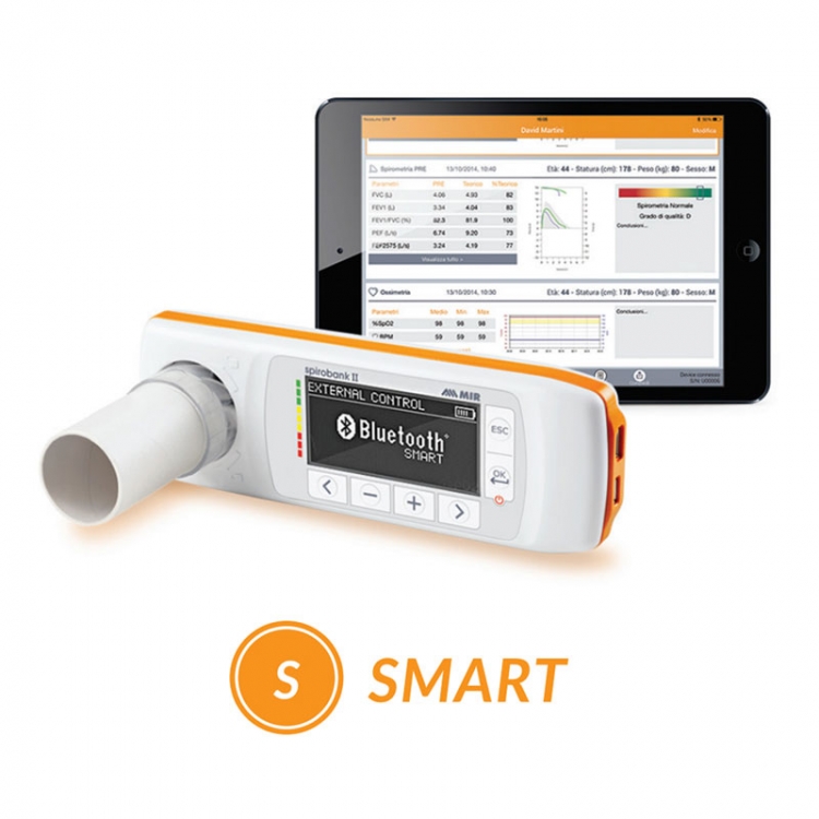 MIR Σπιρόμετρο Spirobank II Smart 911028 + Πρόγραμμα MIR Spiro*