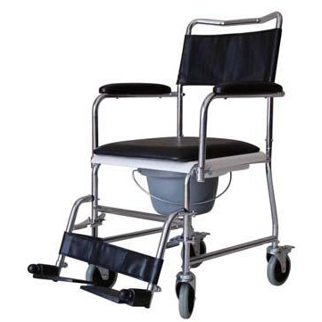 Αμαξίδιο τουαλέτας-μπάνιου COMMODE CHAIR